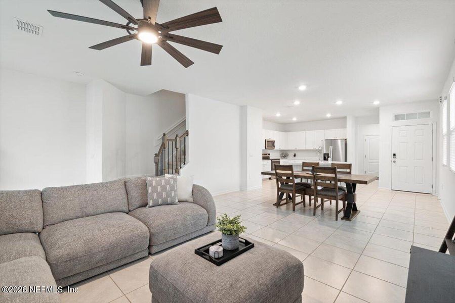 Furnished interior view inside a new home in , St. Augustine (Image 46).