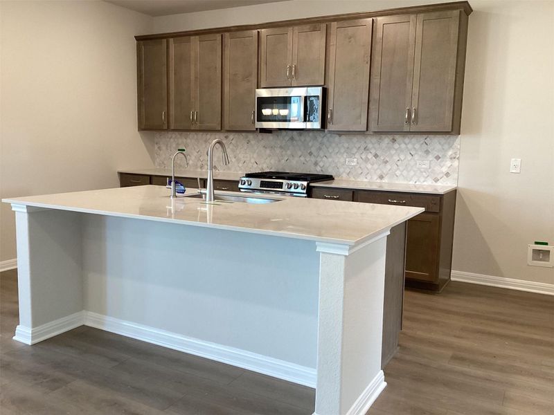 Furnished interior view inside a new home in Lariat, Liberty Hill (Image 7).