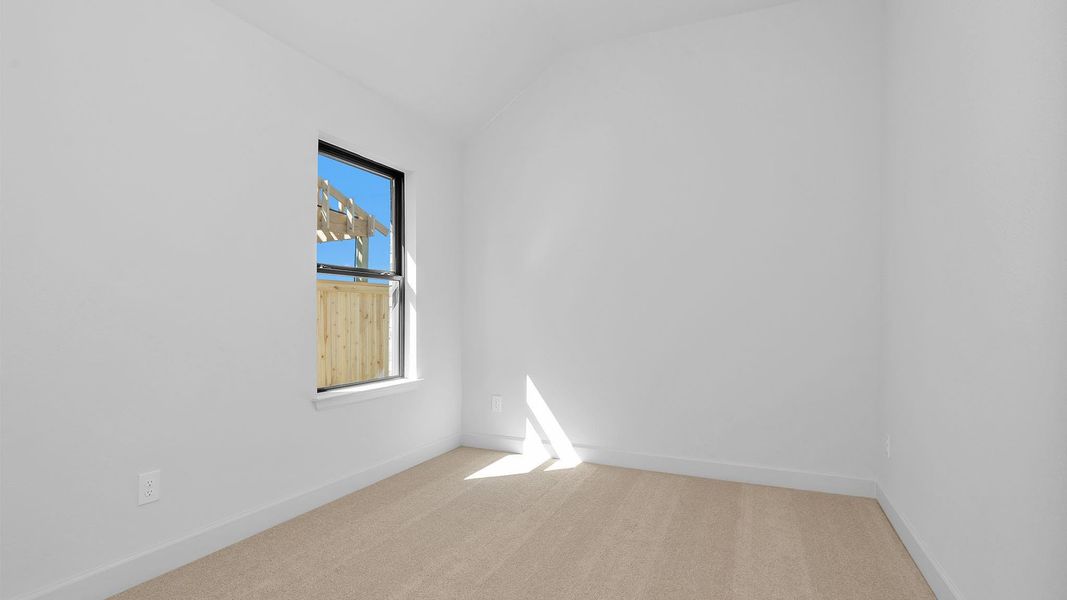 Spacious, unfurnished interior of a new home in Bridgeland 50', Cypress (Image 3). Spacious, unfurnished interior of a new home in Bridgeland 50', Cypress (Image 3).