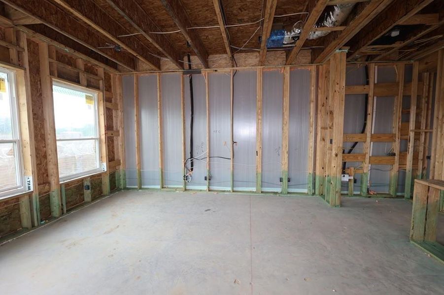In-progress construction of a new home in Easthaven at Bridgeland Central - Vision Collection, Cypress, TX (Image 18).