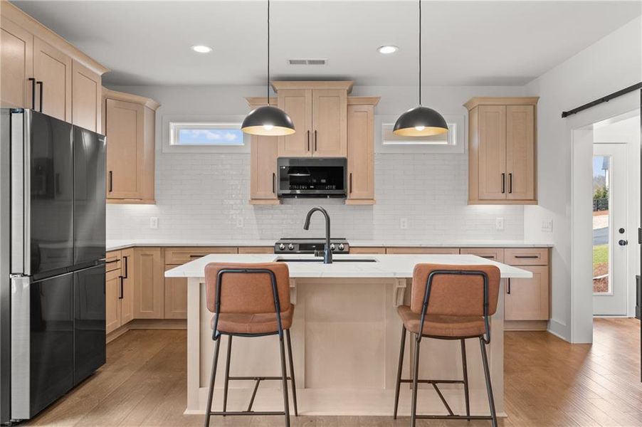 Furnished interior view inside a new home in , Dawsonville (Image 19).