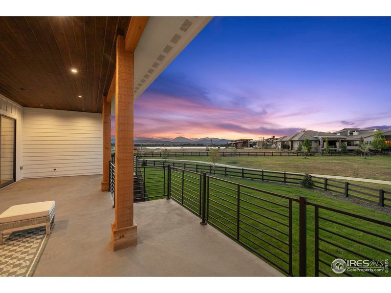 Exterior details and patio area of a home in , Berthoud (Image 4).