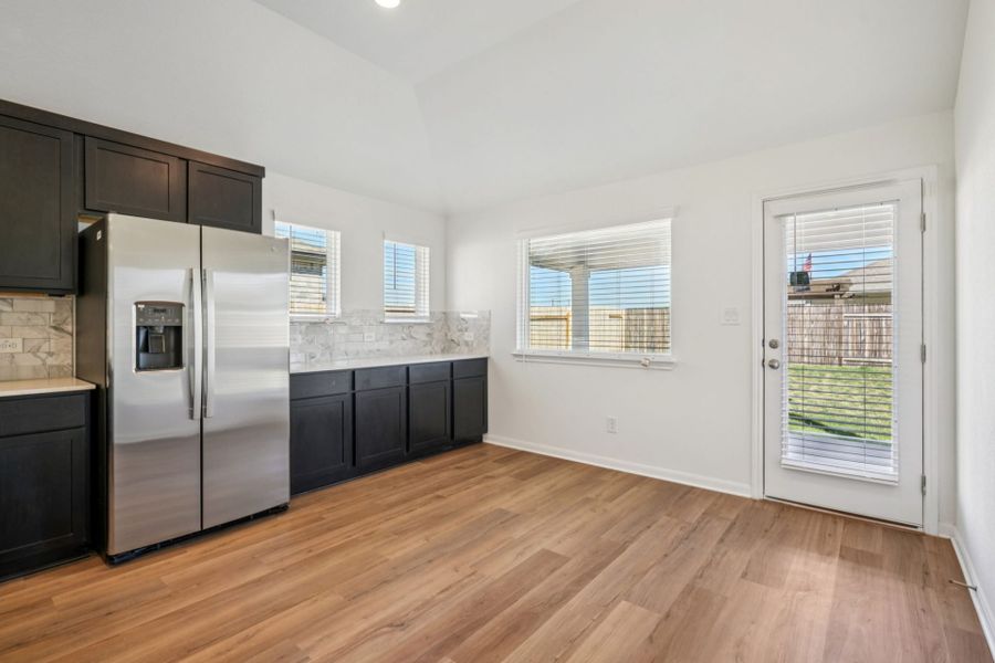 Furnished interior view inside a new home in Village at Three Oaks, Seguin (Image 9).