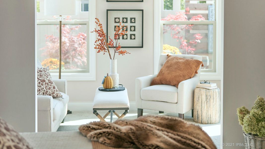 Furnished interior view inside a new home in The Courtyards on Robinson Church, Harrisburg (Image 14).