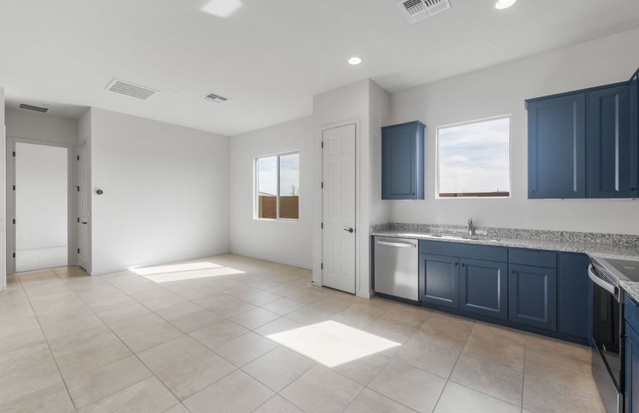 Furnished interior view inside a new home in Artisan at Asante, Surprise (Image 6).