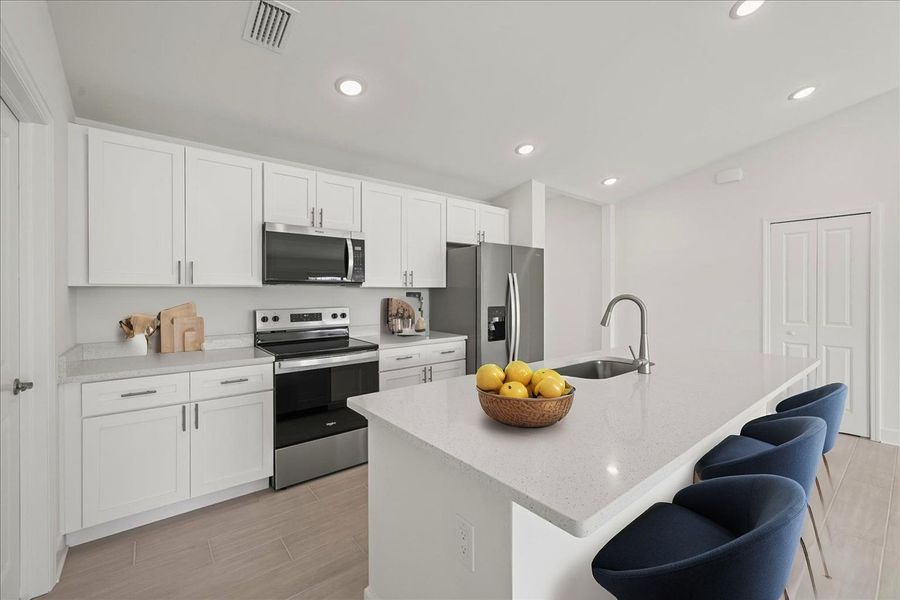 Representative furnished interior of a home built from the The Sunset Harbor by Sunlife Homes LLC in Cape Coral, Cape Coral (Image 5). Representative furnished interior of a home built from the The Sunset Harbor by Sunlife Homes LLC in Cape Coral, Cape Coral (Image 5).