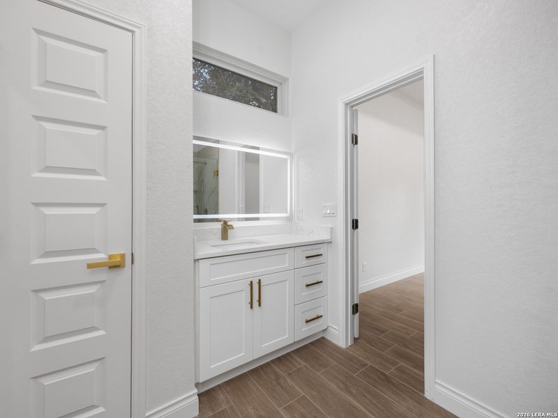 Furnished interior view inside a new home in , Elmendorf (Image 27).