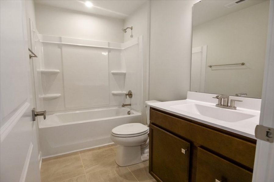 Furnished interior view inside a new home in Arden Woods Villas, Greenville (Image 5).