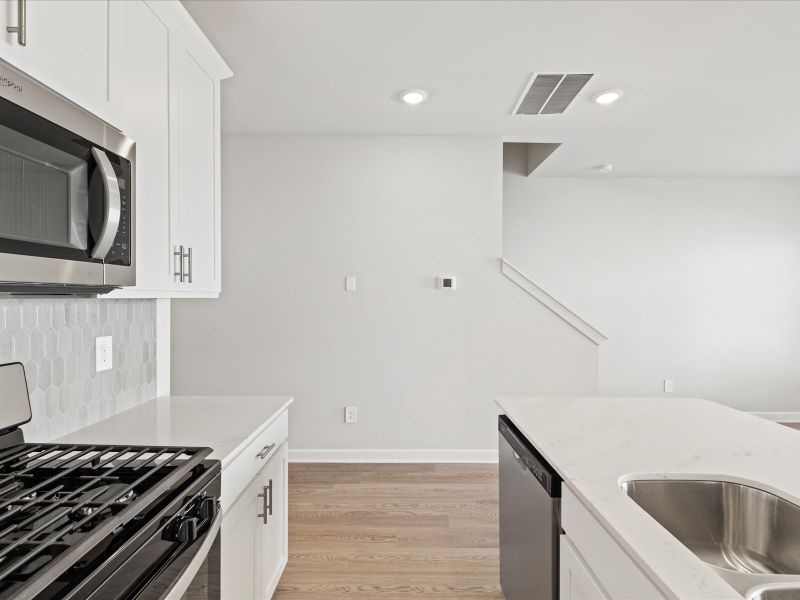 Furnished interior view inside a new home in Valentine Townes, Greer (Image 8).