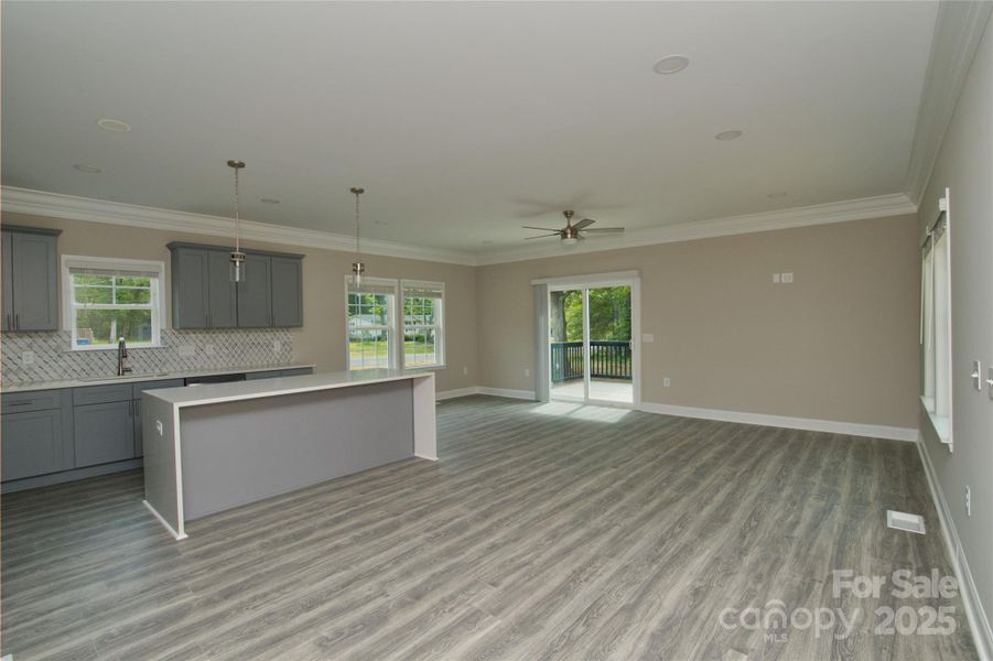 Furnished interior view inside a new home in , Matthews (Image 7).