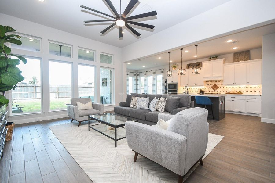 A perfect setting for entertaining guests