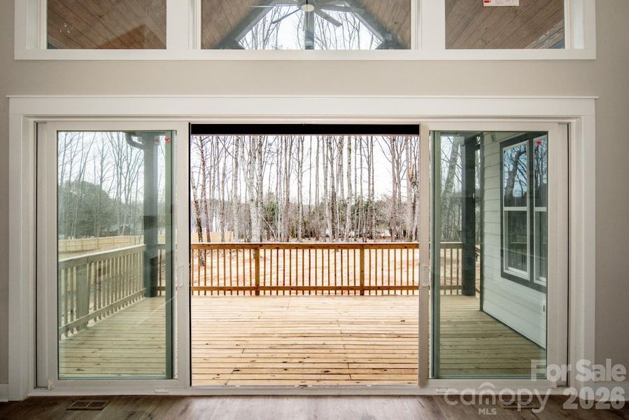 Exterior details and patio area of a home in , Lincolnton (Image 31).