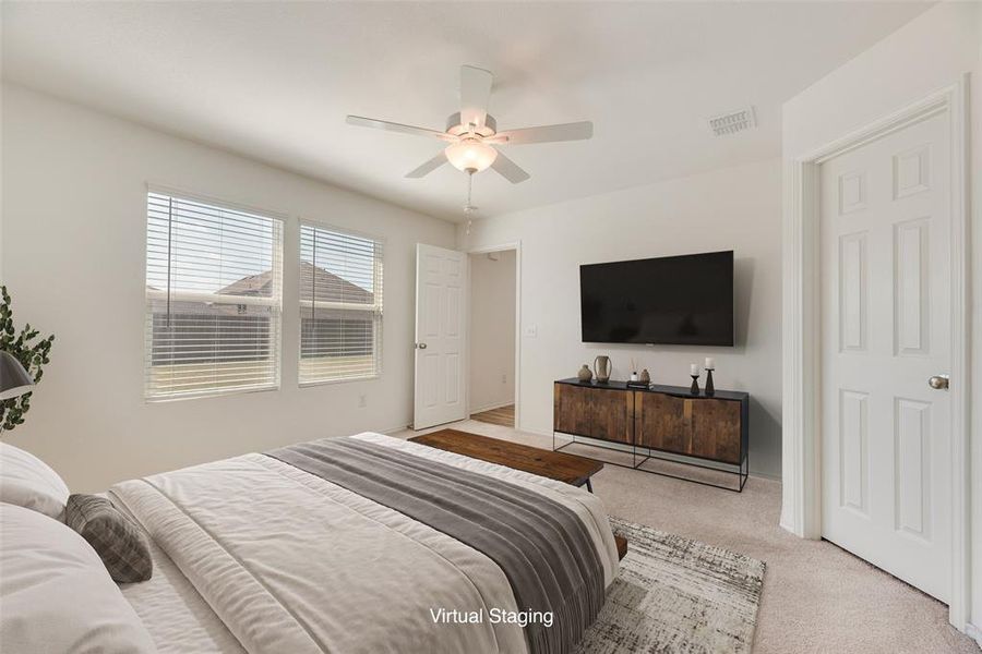 Furnished interior view inside a new home in Verandah, Royse City (Image 6). Furnished interior view inside a new home in Verandah, Royse City (Image 6).