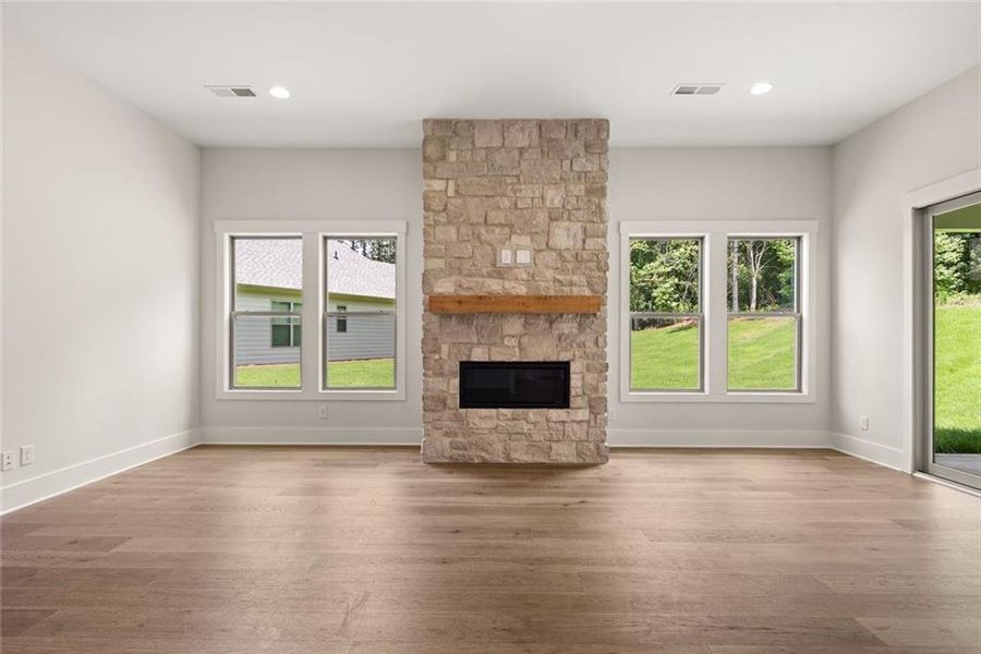 Spacious, unfurnished interior of a new home in Soleil Belmont Park, Canton (Image 25). Spacious, unfurnished interior of a new home in Soleil Belmont Park, Canton (Image 25).
