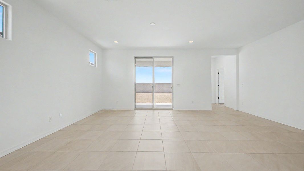 Furnished interior view inside a new home in The Lakes at Rancho El Dorado, Maricopa (Image 7).