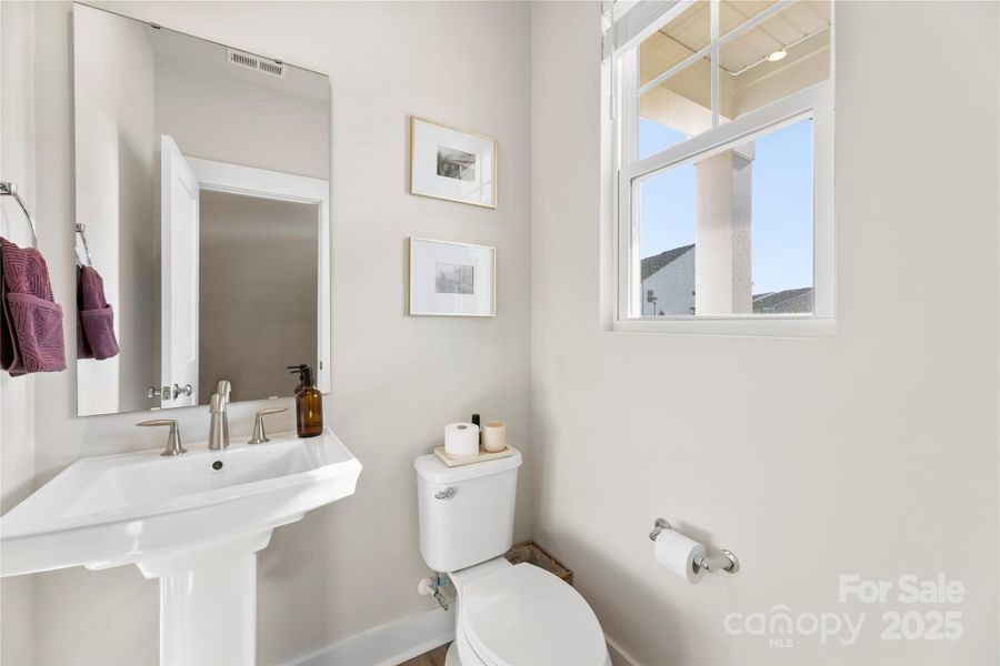 Main Level Half Bathroom