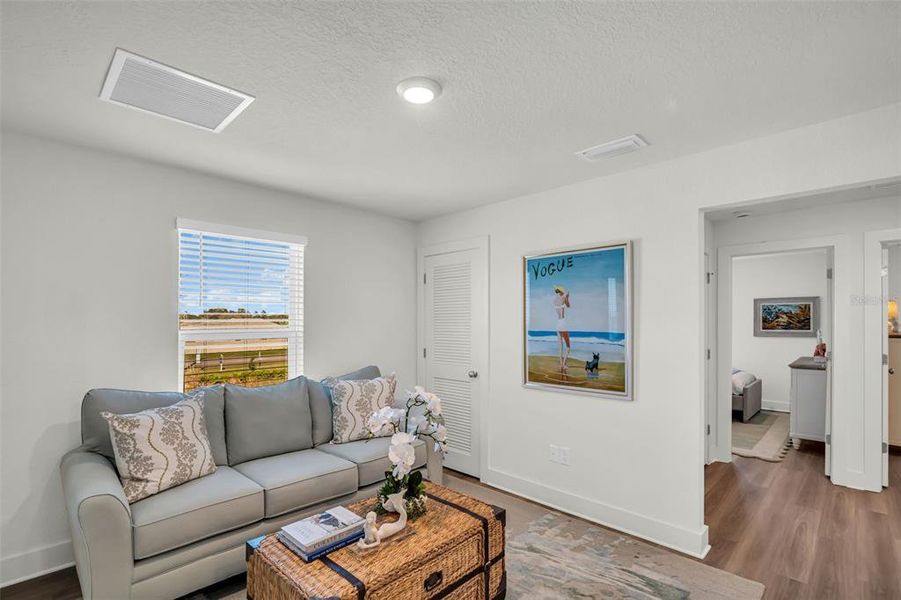 Furnished interior view inside a new home in Emerald Fields, Hudson (Image 40).