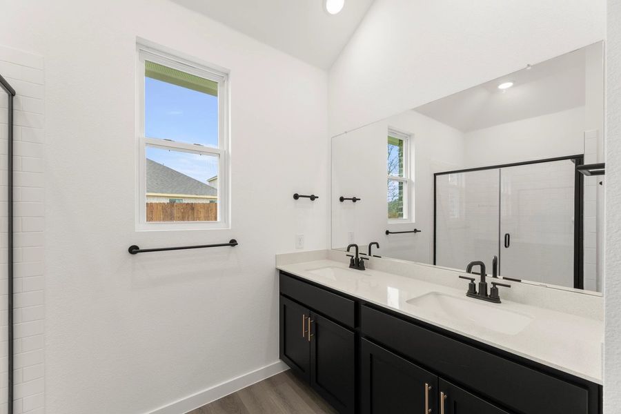 Primary Bathroom featuring the Noir Collection