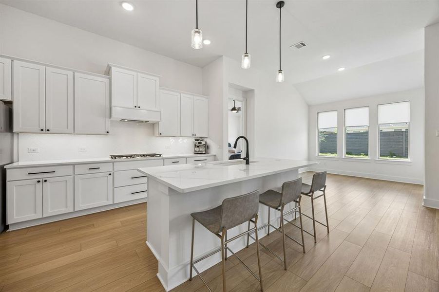 Furnished interior view inside a new home in , Little Elm (Image 12).