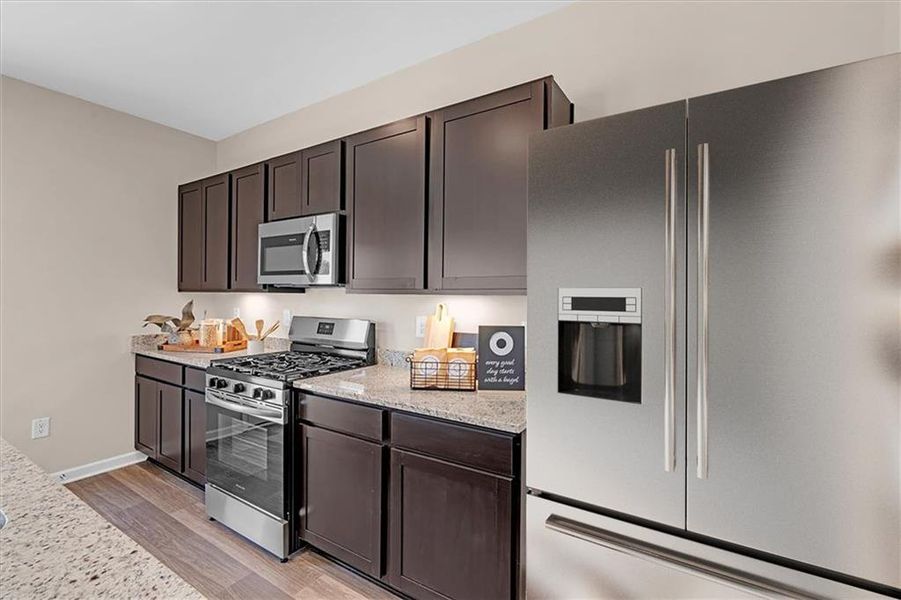 Furnished interior view inside a new home in Salacoa, Calhoun (Image 13).