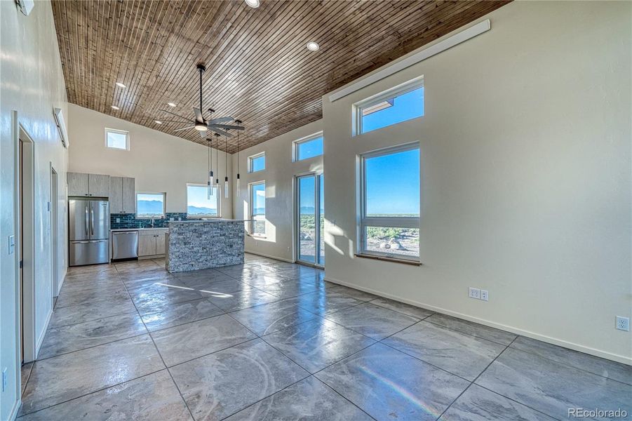 Kitchen and optional Dining Area
