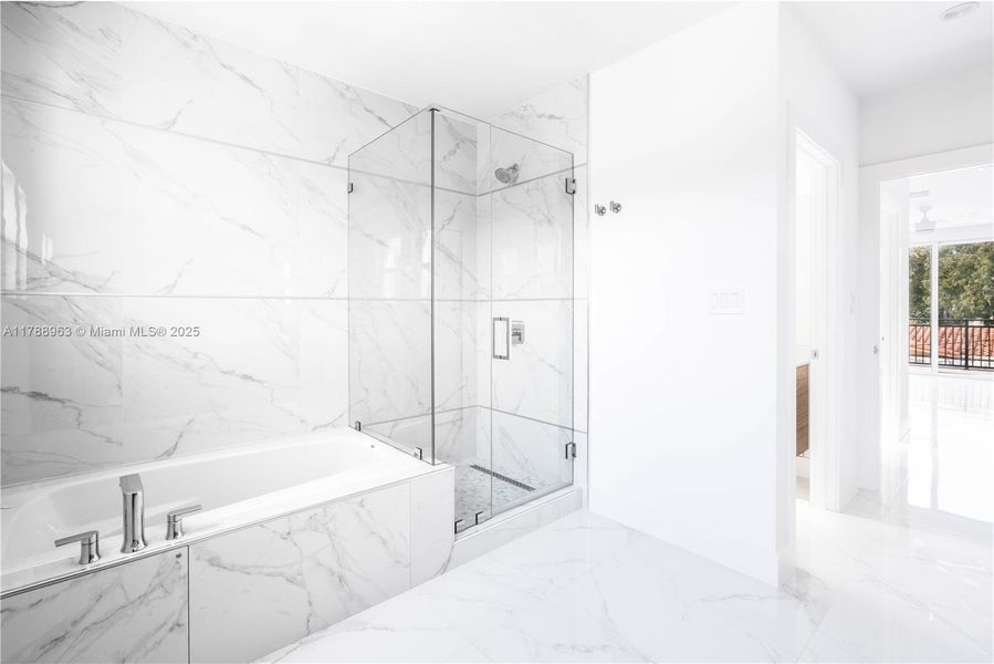 Furnished interior view inside a new home in , Miami (Image 5).