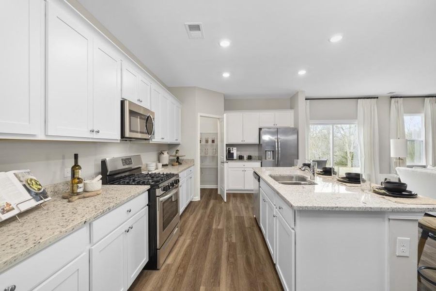 Furnished interior view inside a new home in Heritage Point, Hampton (Image 24). Furnished interior view inside a new home in Heritage Point, Hampton (Image 24).