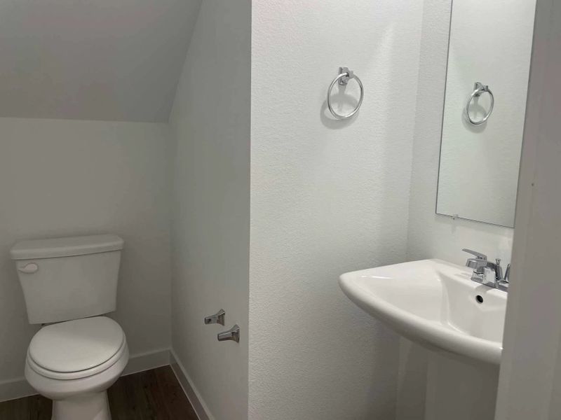 Powder Bathroom Construction Progress