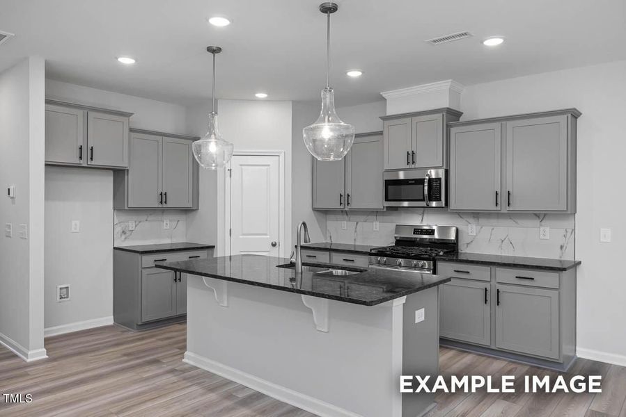 Furnished interior view inside a new home in Springvale, Fuquay Varina (Image 26).