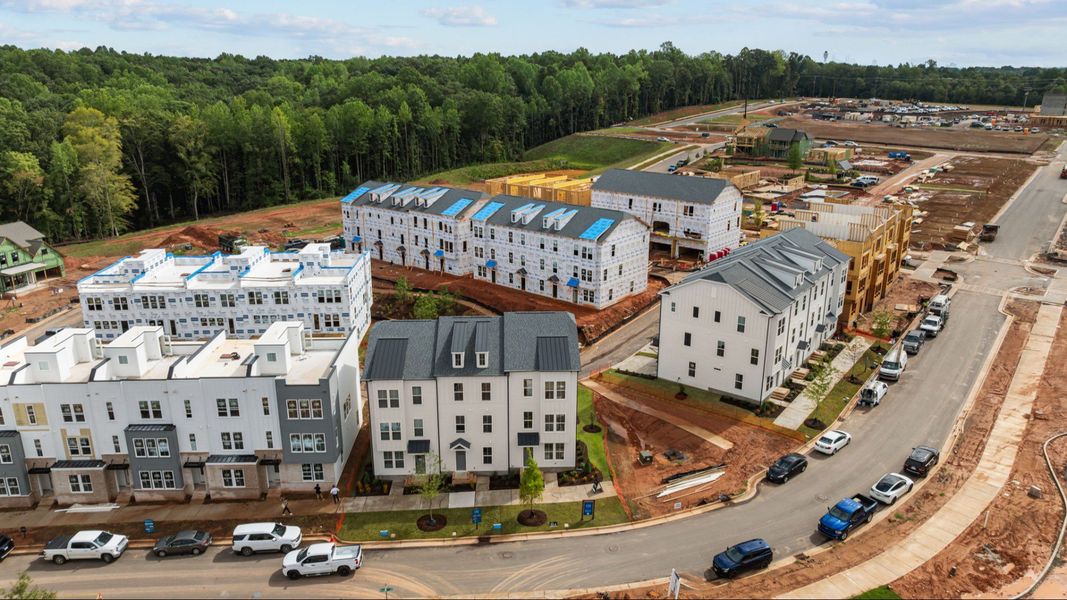 The Landon Plan at River District by DRB Homes in Charlotte, NC