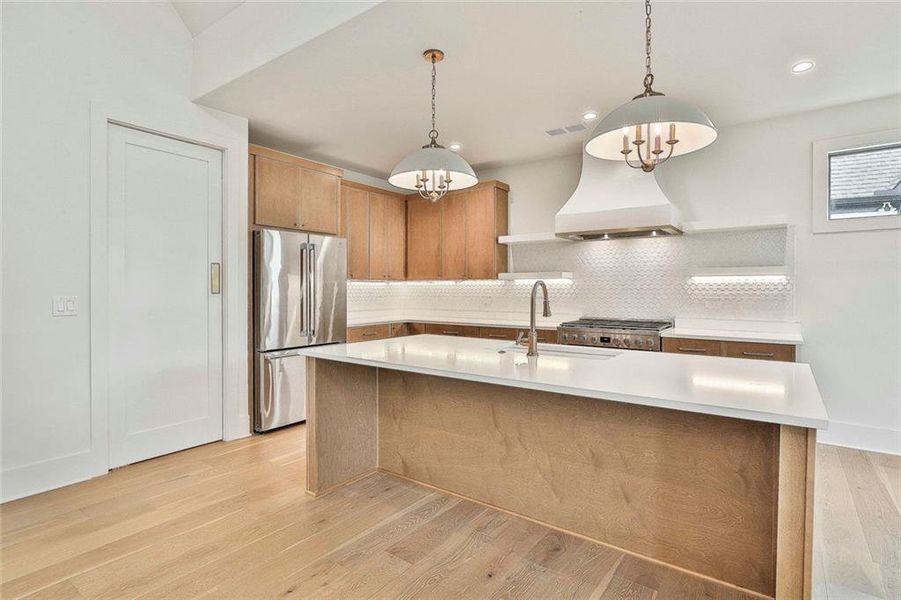Furnished interior view inside a new home in Gardens at Arbor Springs, Newnan (Image 15).