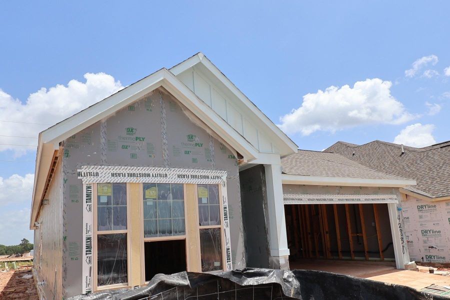 In-progress construction of a new home in Escondido - Terrace Collection, Magnolia, TX (Image 9).