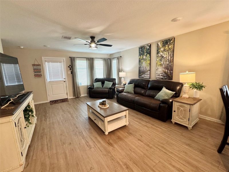 Furnished interior view inside a new home in Sterling Point at Baytown Crossings: Watermill Collection, Baytown (Image 5).