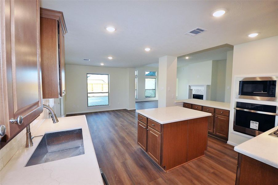 Furnished interior view inside a new home in , League City (Image 6).