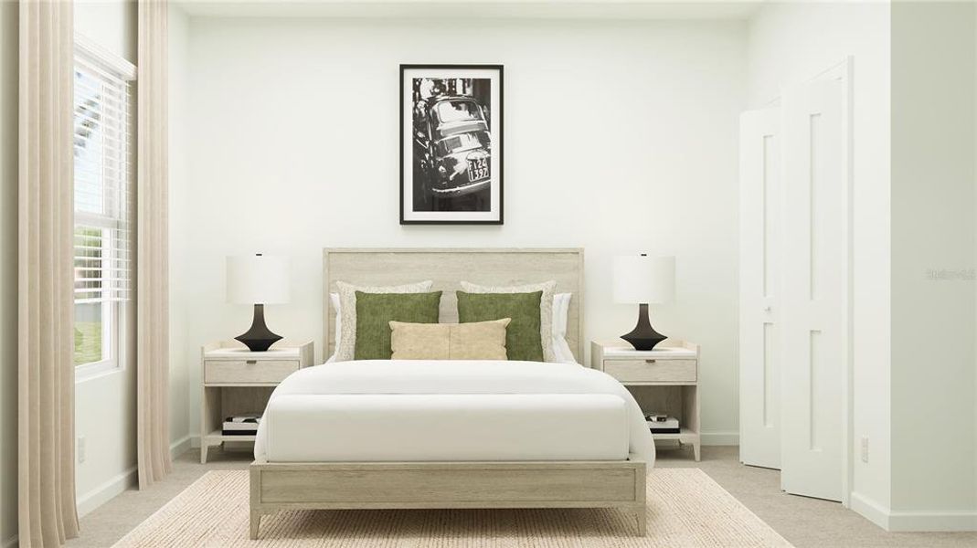 Furnished interior view inside a new home in Trailhead Landing: Trailhead Landing 60s, Alachua (Image 7). Furnished interior view inside a new home in Trailhead Landing: Trailhead Landing 60s, Alachua (Image 7).