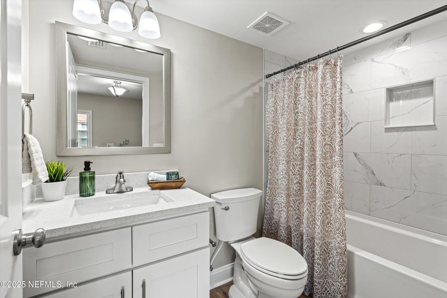 Furnished interior view inside a new home in , Jacksonville (Image 7). Furnished interior view inside a new home in , Jacksonville (Image 7).