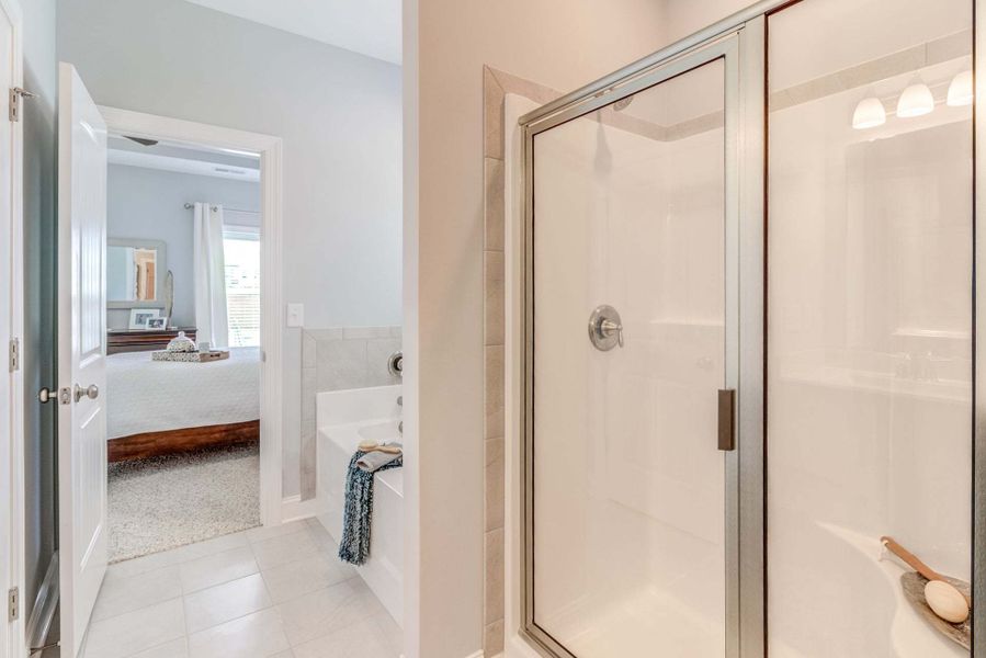 Representative furnished interior of a home built from the Rivermist by Caviness & Cates Communities in Maggie Way, Wendell (Image 248).