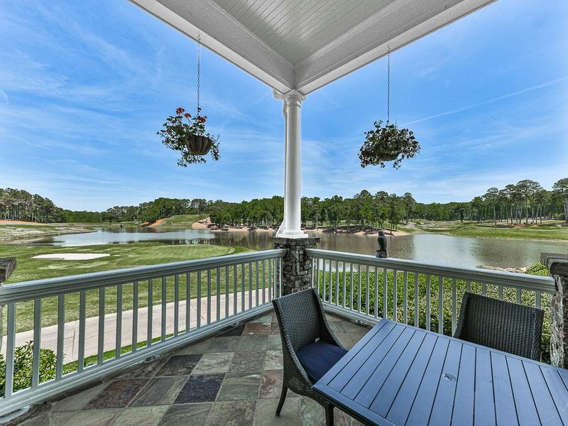Exterior details and patio area of a home in , Ball Ground (Image 11).