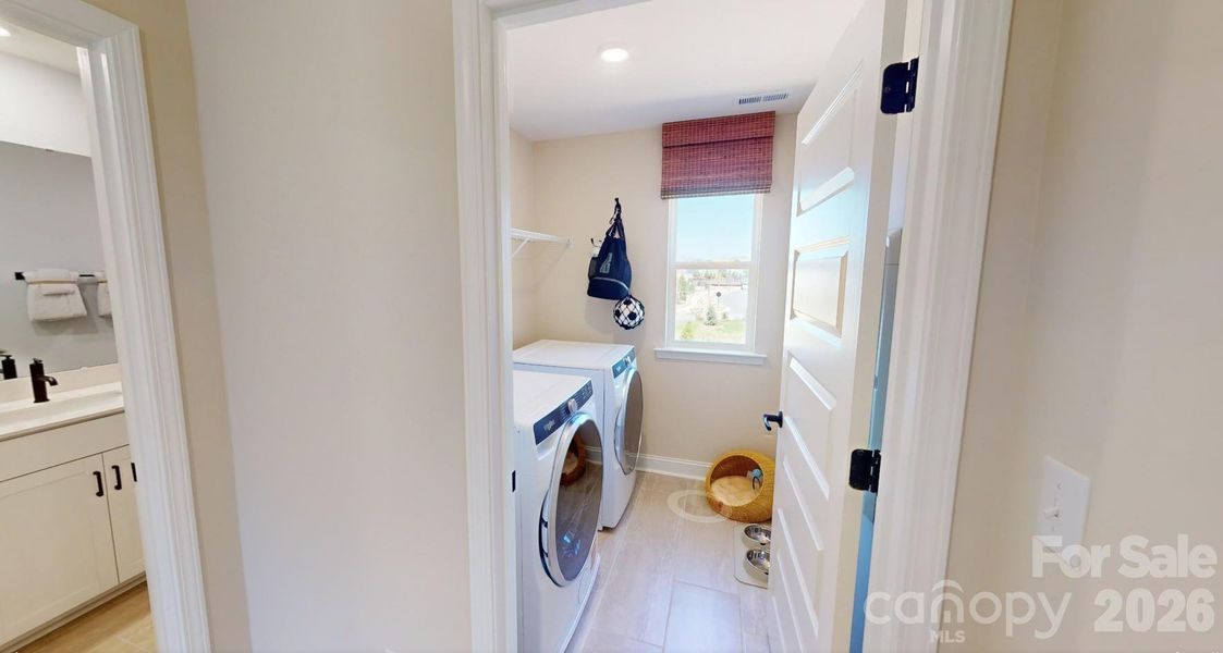 Photo is representation only- Laundry Room