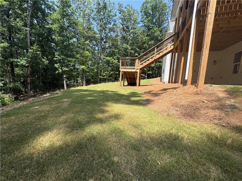 Exterior details and patio area of a home in , Ball Ground (Image 21). Exterior details and patio area of a home in , Ball Ground (Image 21).