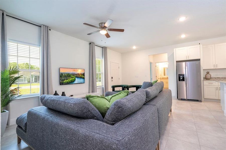 Furnished interior view inside a new home in , Ocala (Image 17).