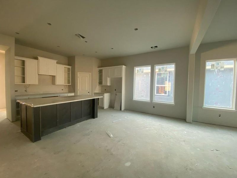 In-progress construction of a new home in Morningstar, Aledo, TX (Image 9).