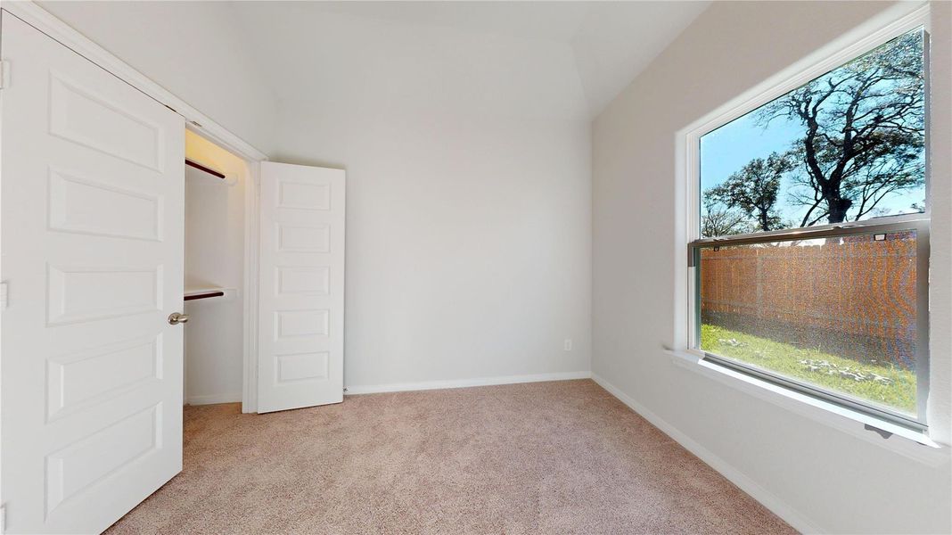 Spacious, unfurnished interior of a new home in East Gate Villas, Willis (Image 23).