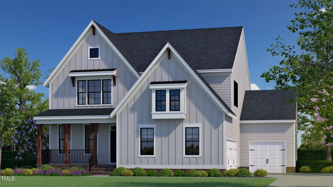 Farmhouse A - 3 Car Garage