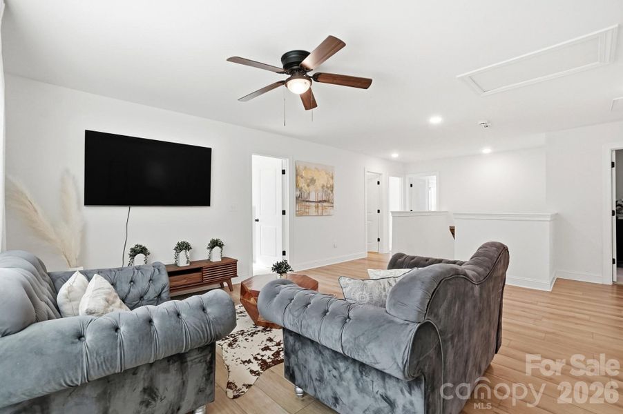Furnished interior view inside a new home in Summerlin, Mooresville (Image 29).