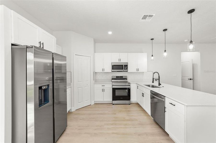 Furnished interior view inside a new home in , Citrus Springs (Image 4).