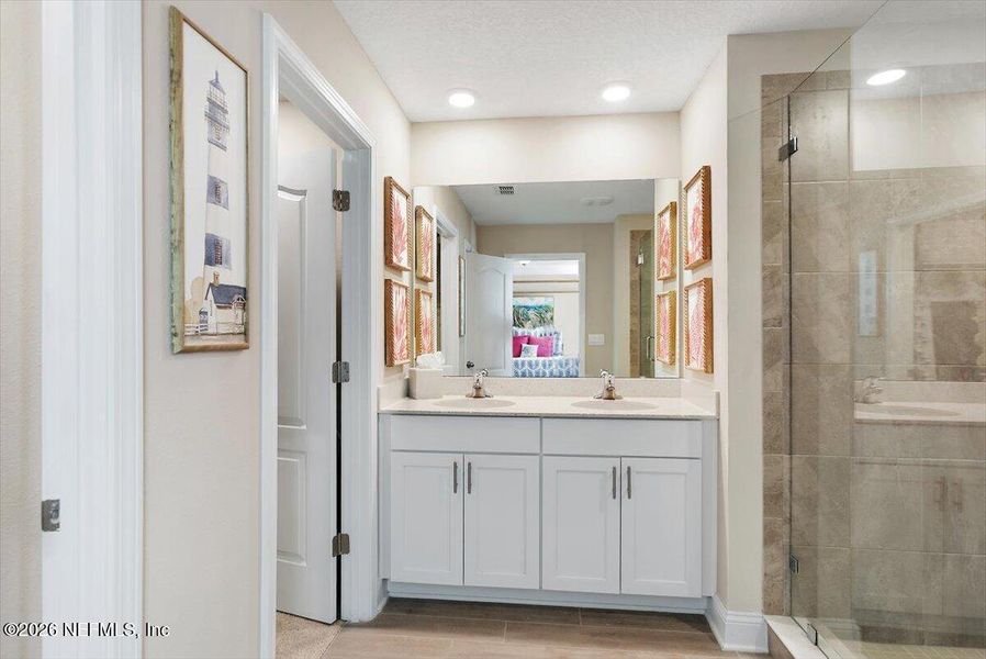 Furnished interior view inside a new home in Dorado at Entrada, St. Augustine (Image 16).