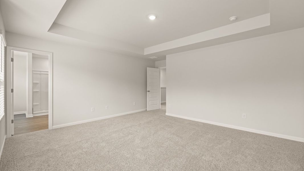 Representative unfurnished interior of a home built from the Ashmore by D.R. Horton in Brookland Commons, Monroe (Image 23).