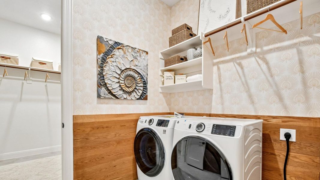 Model home photos of similar floorplans, not pictures of actual home.