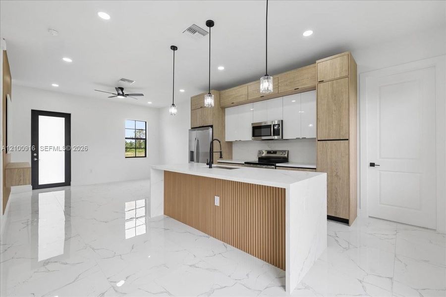 Furnished interior view inside a new home in , Lehigh Acres (Image 19).